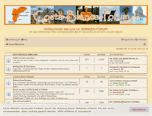 Tablet Screenshot of costa-blanca-forum.de